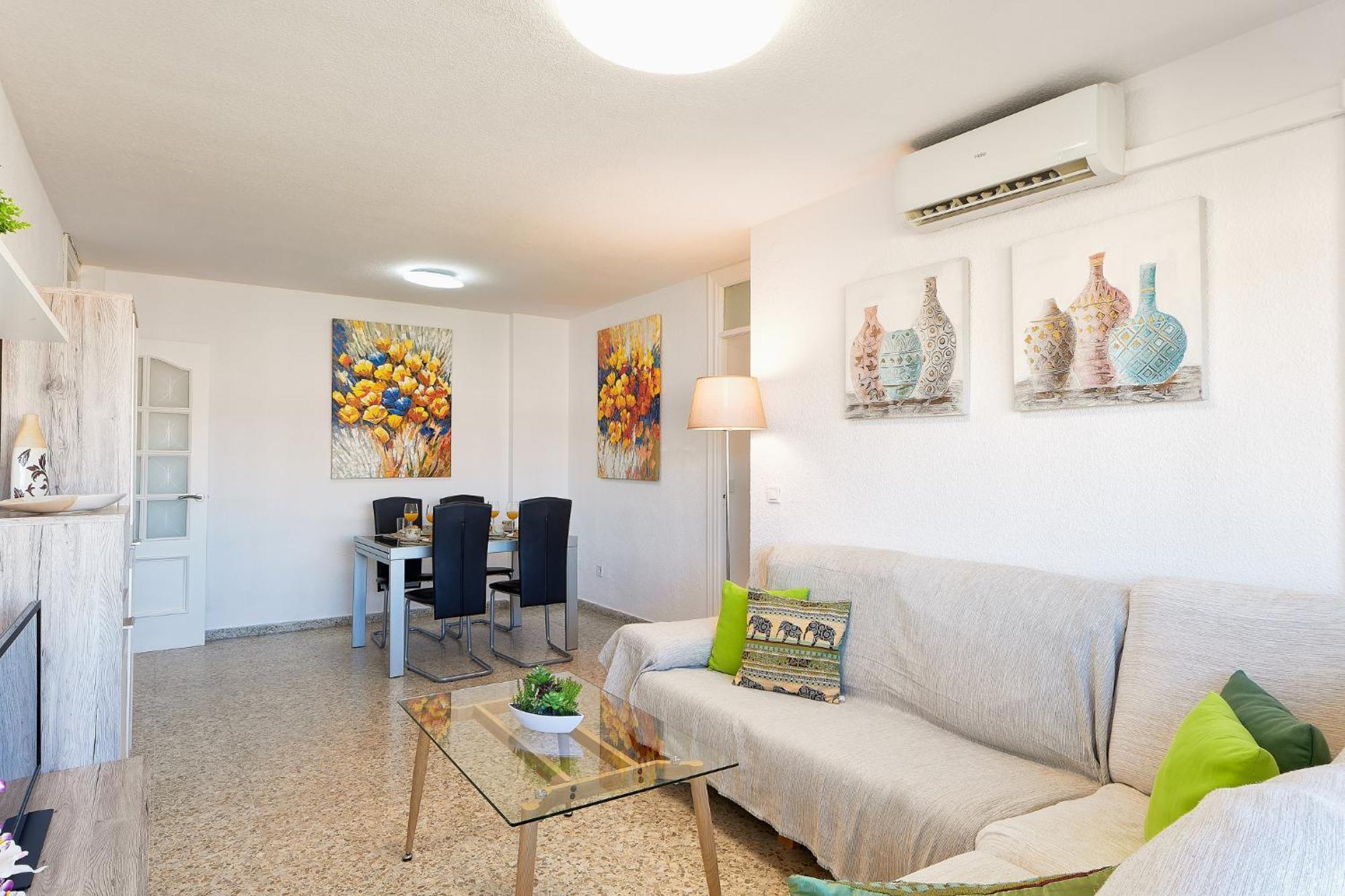 Appartamento Luminoso Apartamento/ 5 Minutos De La Playa Málaga Esterno foto