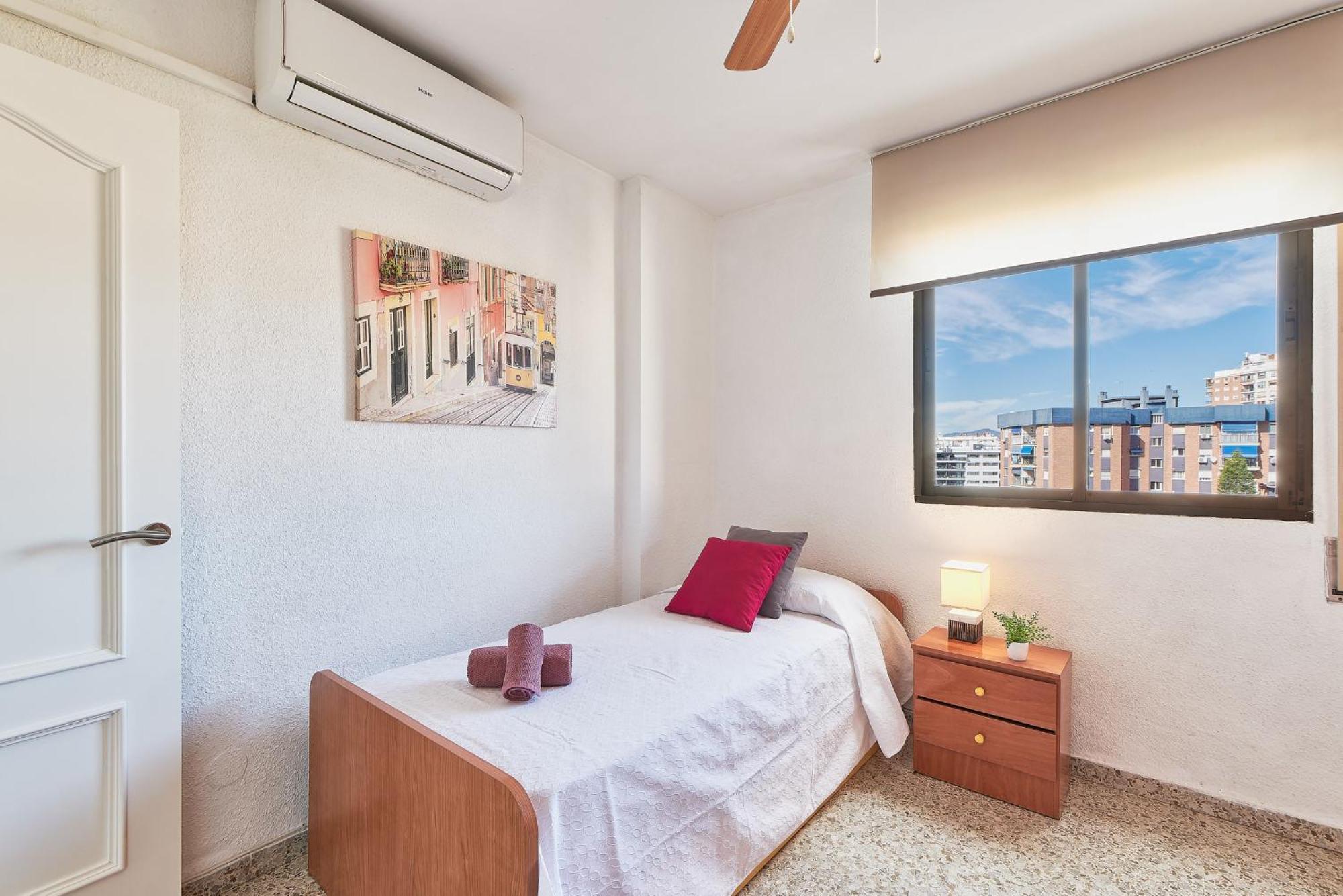 Luminoso Apartamento/ 5 Minutos De La Playa Málaga Esterno foto