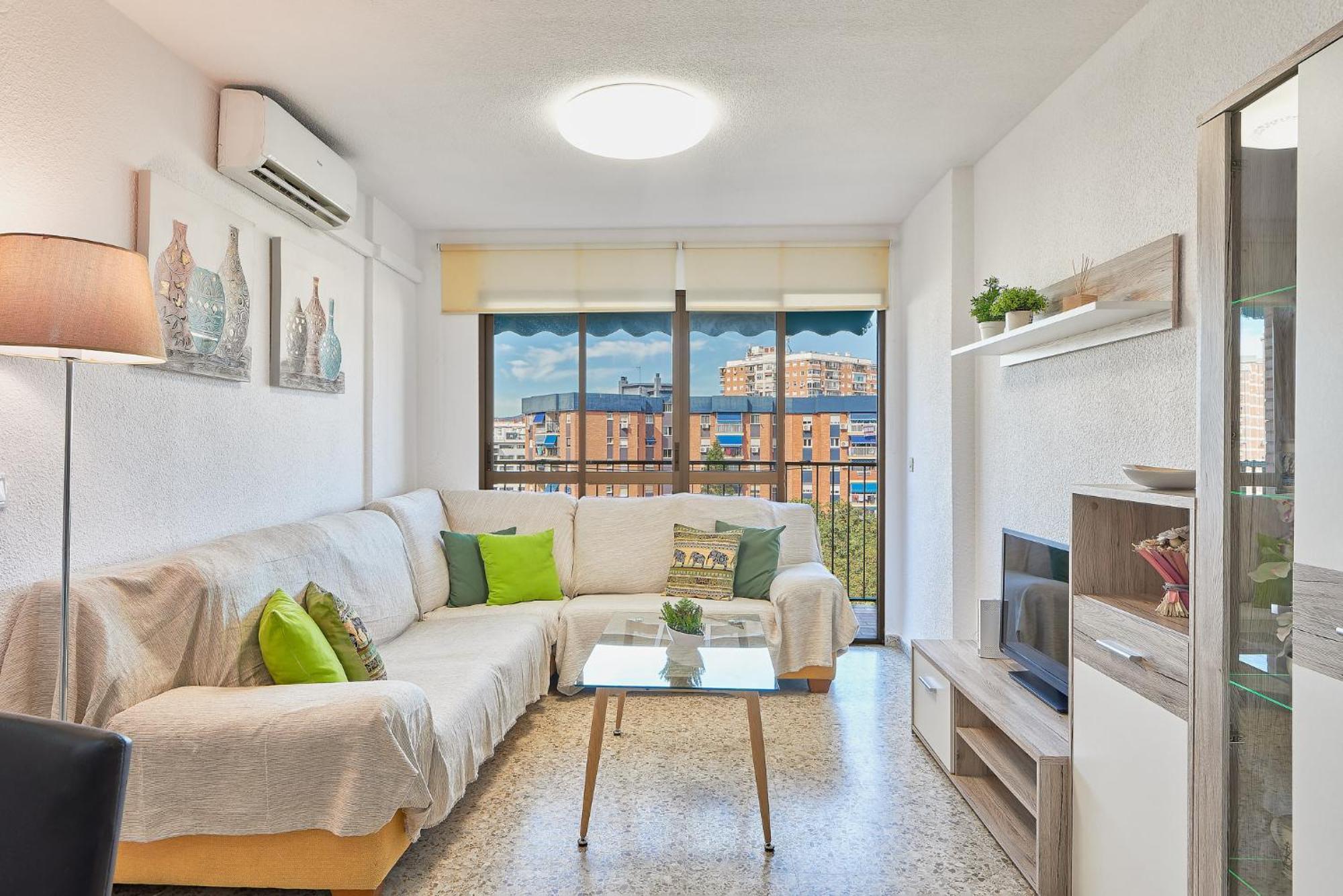 Appartamento Luminoso Apartamento/ 5 Minutos De La Playa Málaga Esterno foto